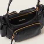 Soft Lamb Nappa Pouch Black