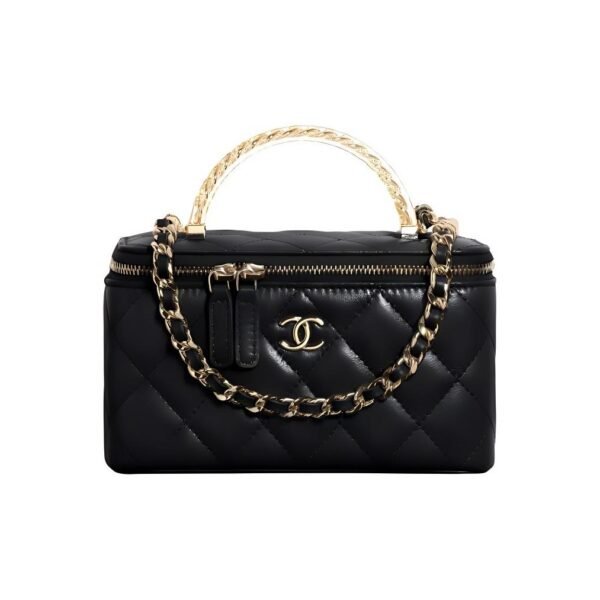 CHANEL 24S BOX WITH ACRYLIC TOP HANDLE