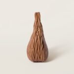 Wander Matelassé Medium Hobo Underarm Bag Cognac