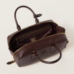 Arcadie Leather Large Handbag Shrubby Oak Color